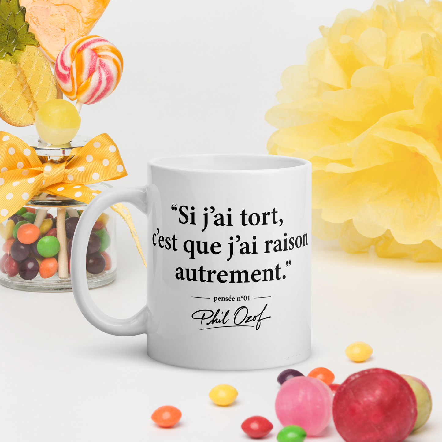 Mug Phil Ozof Pensée 01 " La logique autrement "
